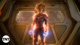 captain marvel unleashes her full powers clip watch 