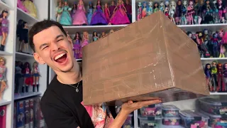 TUDO QUE COMPREI ESSE MÊS - mega unboxing de bonecas 👩🏾‍🤝‍👩🏼 