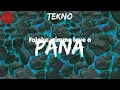 Tekno, "Pana" (Lyrics)