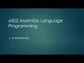 Double Precision Arithmetic on the 6502 Lesson 4 5