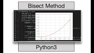 Bisection Method A Novel Approach in Python 3