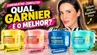 Cremes faciais da GARNIER | QUAL É O MELHOR?!