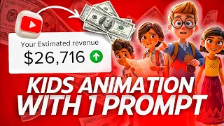 How To Create Faceless Animated Kids Musicals On YouTube With One Prompt And Make 890 Day 
