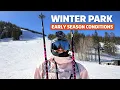 First Ski Day at Winter Park Early Conditions Reality Check