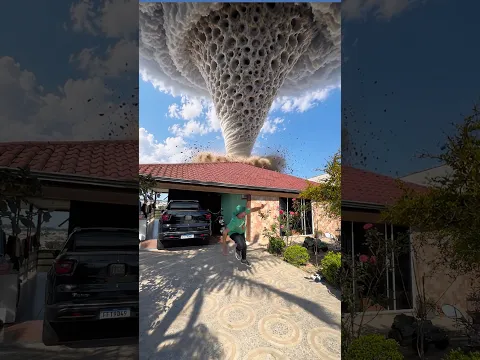 TIVE UMA VISÃO COM O TORNADO TRIPOFÓBICO! #shortsviral