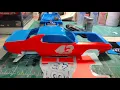 Salvinos Jr Power Slide Decal Rant - 1972 Richard Petty Chrysler Plymouth Model Kit and Decals