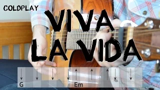 Download Viva La Vida - Guitar Tutorial | Coldplay - Easy Chords and Strumming MP3