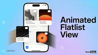 Animated FlatList Viewability in React Native Stunning Scroll Animations Tutorial