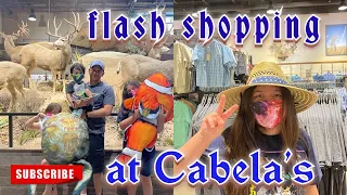 shopping at cabela s for the first time at texas