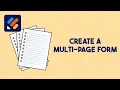 How To Create A Multi-Page Form With Jotform Form Builder Walkthrough