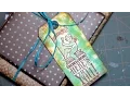 Quick Happy Birt ay Tag for a guy with Heat Embossing