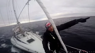 Solo Sailing to Shetland, Final Part 3. An Island in the Horizon.