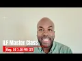 August 26 at 7 30 PM EST Bring your questions over about ILF