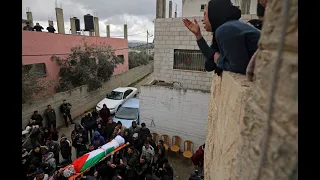 تشييع جثمان الشهيد نادر ريان 