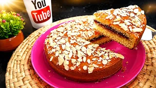 مطبخ ام وليد/ كيكة ال5 ملاعق اقتصادية محشية مربى و سهلة التحضير 😋 😍 🥰. 