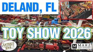 Deland Florida Toy Show 2026 Volusia County Fairgrounds Antiquetoys com