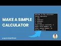 Building a Simple Calculator in Python