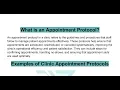 Implementing Clinic Protocols Part 1 - Appointments Protocols