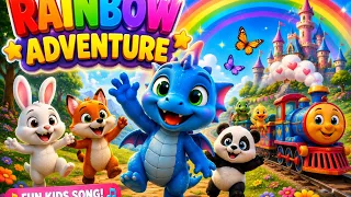 Rainbow Adventure Nursery Rhyme Kids Songs Baby Dragon Friends