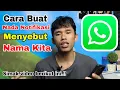Download Lagu Cara terbaru 2025 membuat Nada pesan WhatsApp menyebut nama kita tanpa aplikasi 