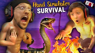 HAND SIMULATOR Do You Like My Coconuts Hahaha FGTeeV Hilarious Survival Co-Op Game