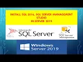 How to Install Microsoft SQL Server 2016 Database and SQL Server Management Studio In Server 2019