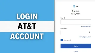 How to Login to AT T Account 2024 myATT login