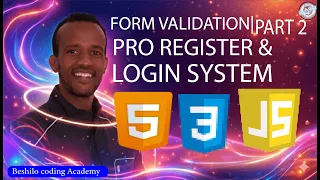Form Validation Part 2 Registration Login Logout System Like a Pro HTML CSS JavaScript
