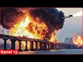 Download Lagu A 15-meter diameter crater: Flamingo missile strikes on Crimea have panicked Russians