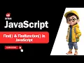 JavaScript Array find findIndex Tutorial in Hindi