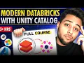 Databricks Full Course With UNITY CATALOG Azure Databricks Tutorial