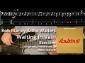 Download Lagu Bob Marley - Waiting in Vain (Bass Line w/ Tabs and Standard Notation)