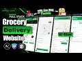Build a Full Stack Grocery Delivery Website Using Next js With Map Live Tracking AI Chat