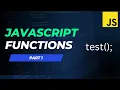 JavaScript Functions Tutorial Part 1 Creating a simple javascript functions to display text