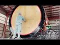 Download Lagu Een gigantische missie: Japanse ambachtslieden bouwen een 3 meter lange Taiko-trommel
