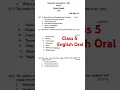 5 English oral 2023 2023 English oral oral classr5