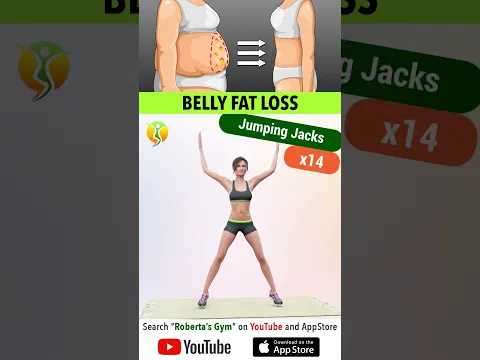 #DailyMorningExercises to #LoseStubbornBellyFat @RobertasGym  #homeworkout #weightloss #bellyfat