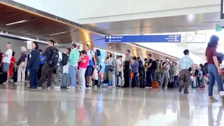 صوت المطار مع الطيران 