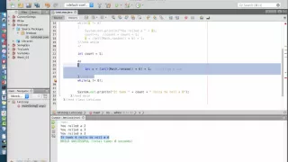 Beginner Java Tutorial Loops