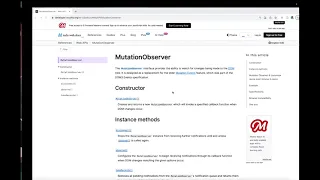 MutationObserver VanillaJs useEffect