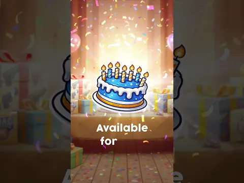 Get your exclusive FREE Anniversary Emote Now! #birthday #fragproshooter #mobilegaming #videogames