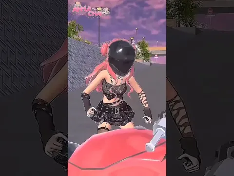 Anya merusak sepeda motor Damian🥶🏍️#sakuraschoolsimulator #sakura #shorts