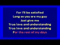 Daughters of Eve  - Hey Lover (karaoke)
