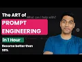 Prompt Engineering Tutorial 2025 Master ChatGPT and AI Prompt Engineering Masterclass 2025