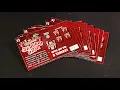 Lagu SOOD 1650: TEN $1 $10K HOLIDAY CASH FL Lottery Scratch Tickets