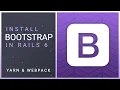Rails 6 Bootstrap Install