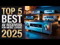Lagu Top 5 AV Receivers for Music Lovers in 2025 | Pure Sound, Deep Bass \u0026 Hi-Fi Clarity!