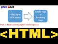 HTML FORM name value pair and collecting in GET and POST methods the difference