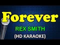 Lagu FOREVER - Rex Smith (HD Karaoke)
