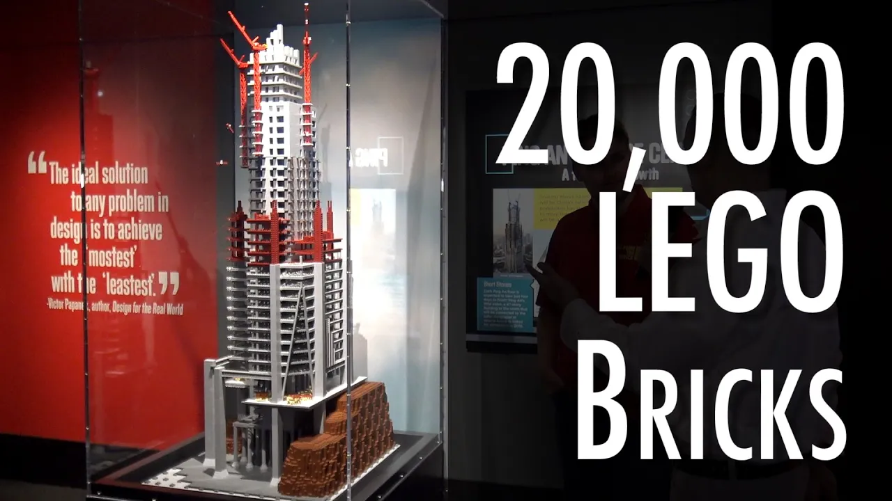 Beyond the Brick's Joshua Hanlon talks with Adam Reed Tucker, the builder of a LEGO Fallingwater. Th. 